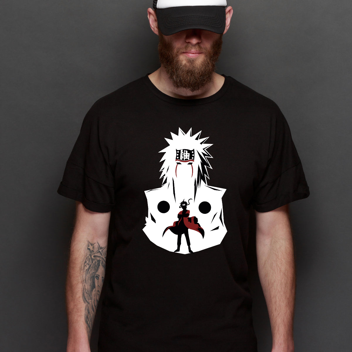 Naruto Jiraiya Ver4 T-Shirt Japanese Anime Tee
