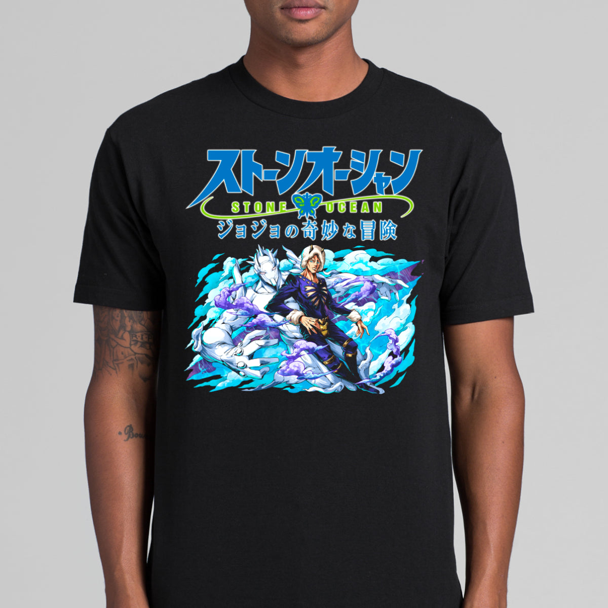 Jojo's Bizarre Adventure Weather V2 T-shirt Japanese anime