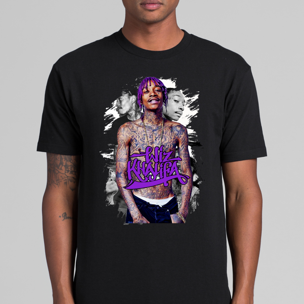 Wiz Khalifa V9 T-Shirt Rapper Family Fan Music Hip Hop Culture