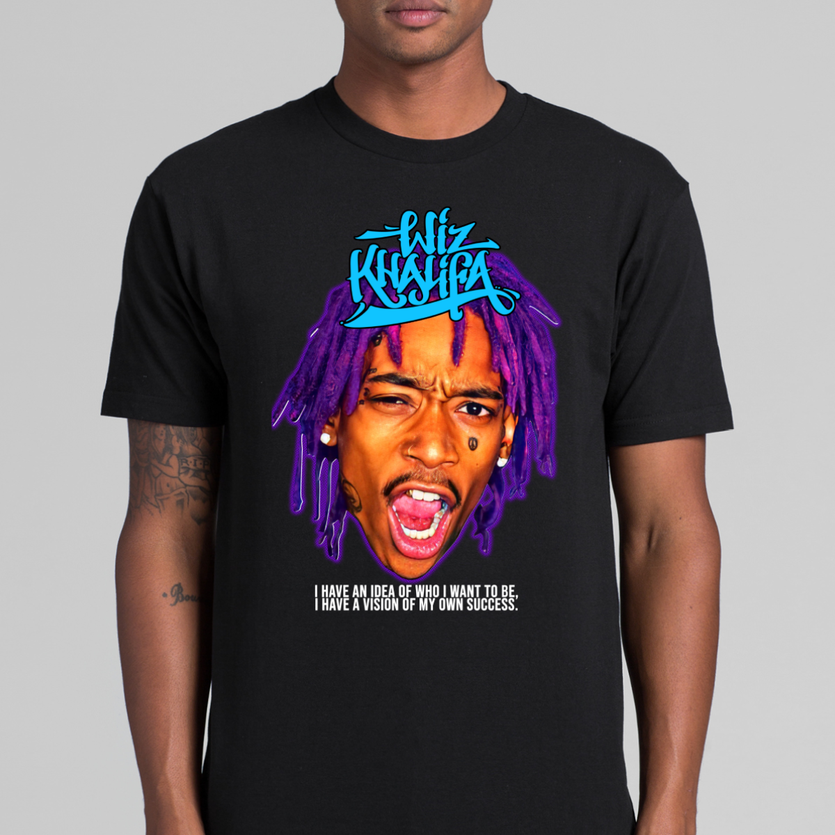 Wiz Khalifa V10 T-Shirt Rapper Family Fan Music Hip Hop Culture