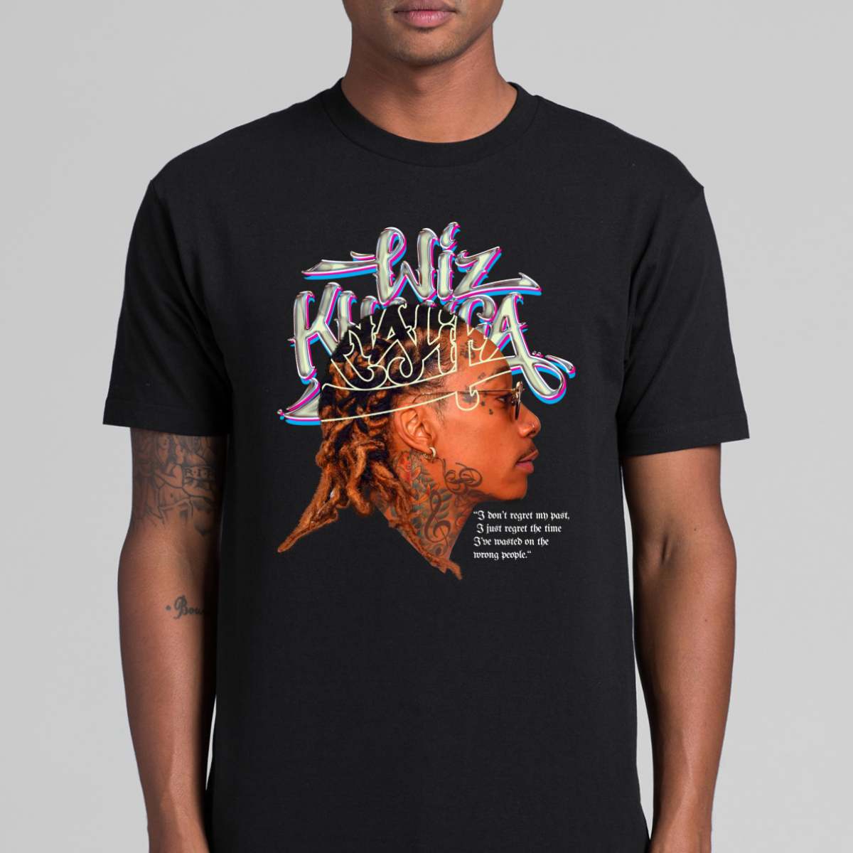 Wiz Khalifa V11 T-Shirt Rapper Family Fan Music Hip Hop Culture