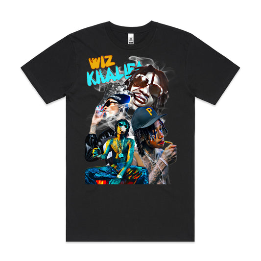 Wiz Khalifa V3 T-Shirt Rapper Family Fan Music Hip Hop Culture