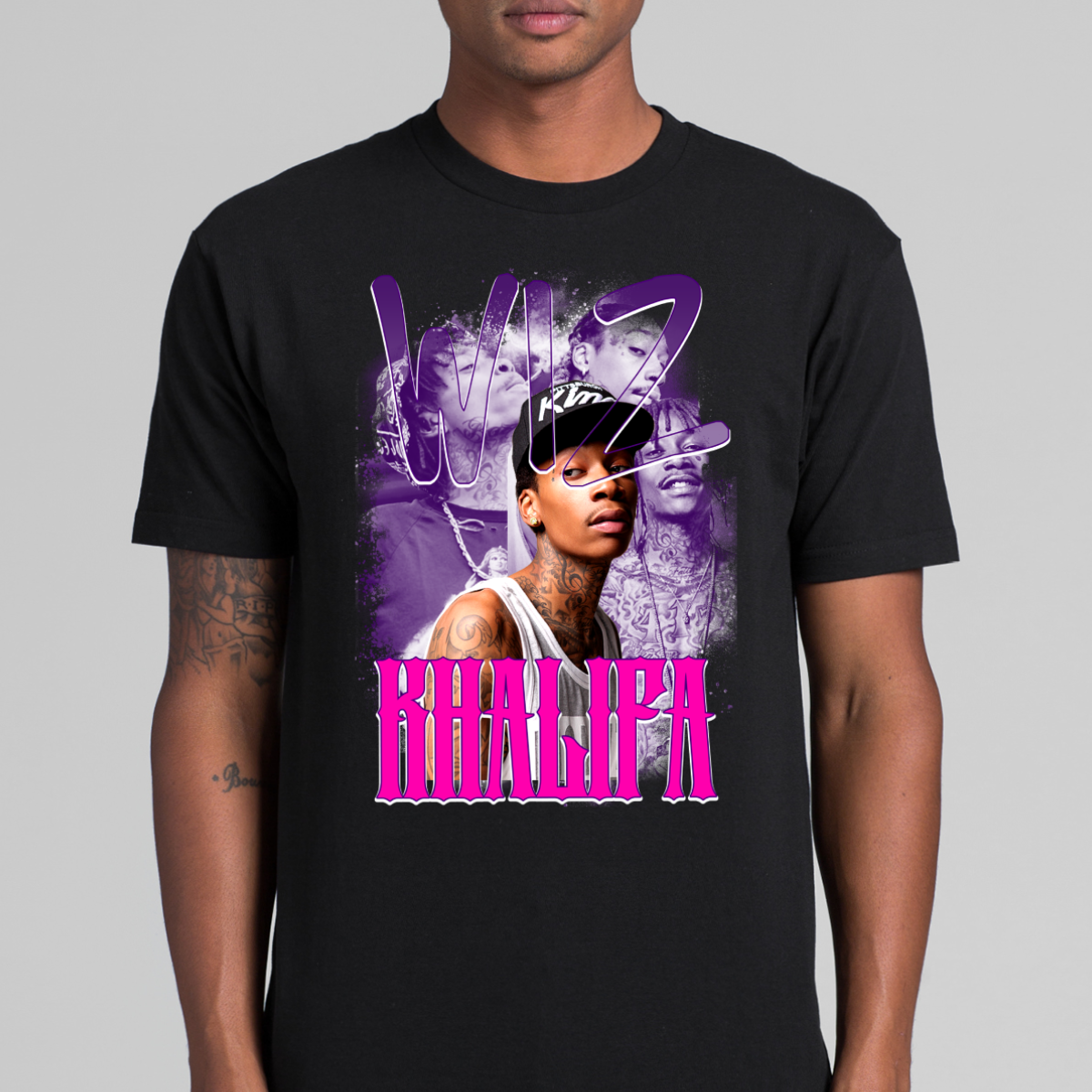 Wiz Khalifa V13 T-Shirt Rapper Family Fan Music Hip Hop Culture