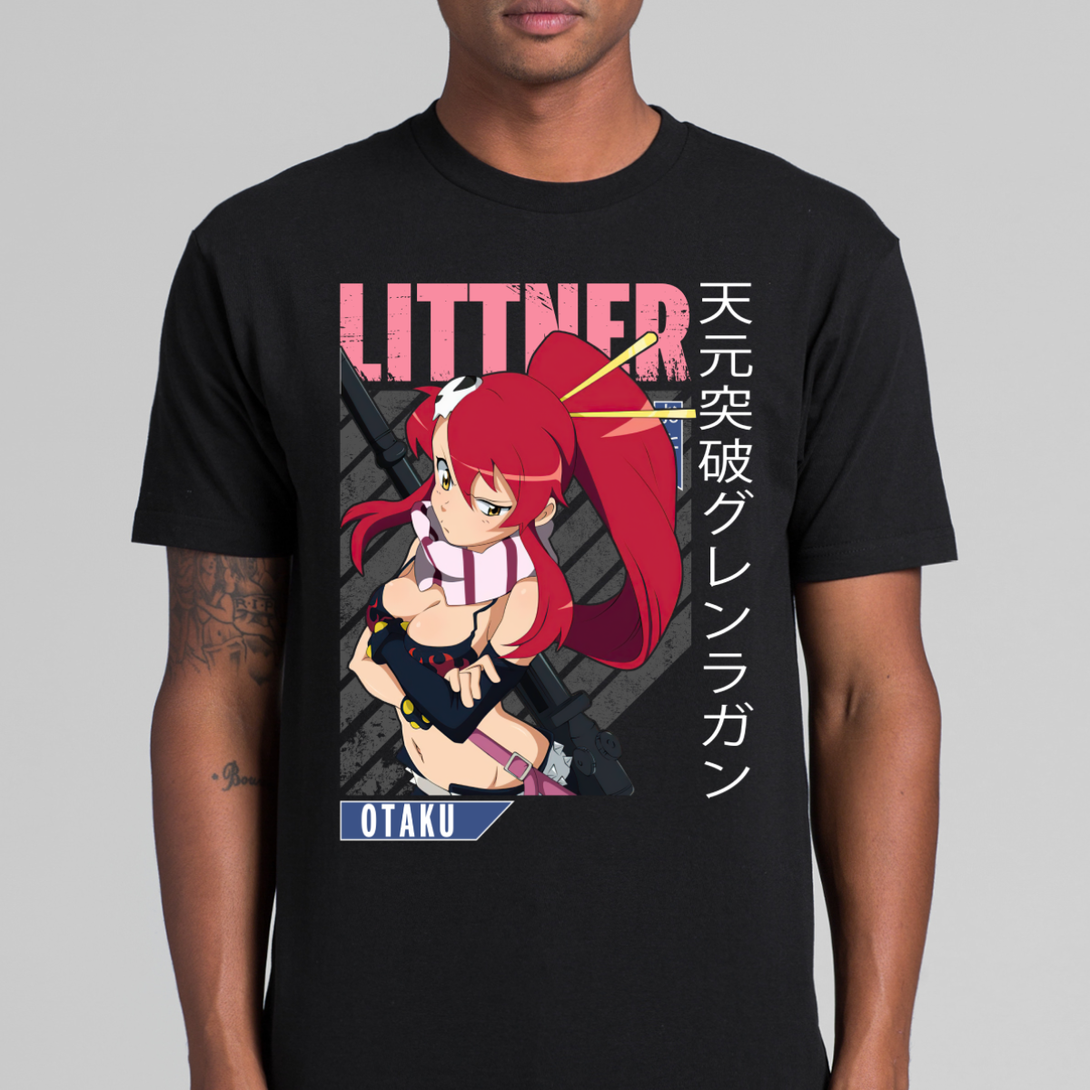 Gurren Lagann Yoko Littner V4 T-Shirt Japanese Anime Tee
