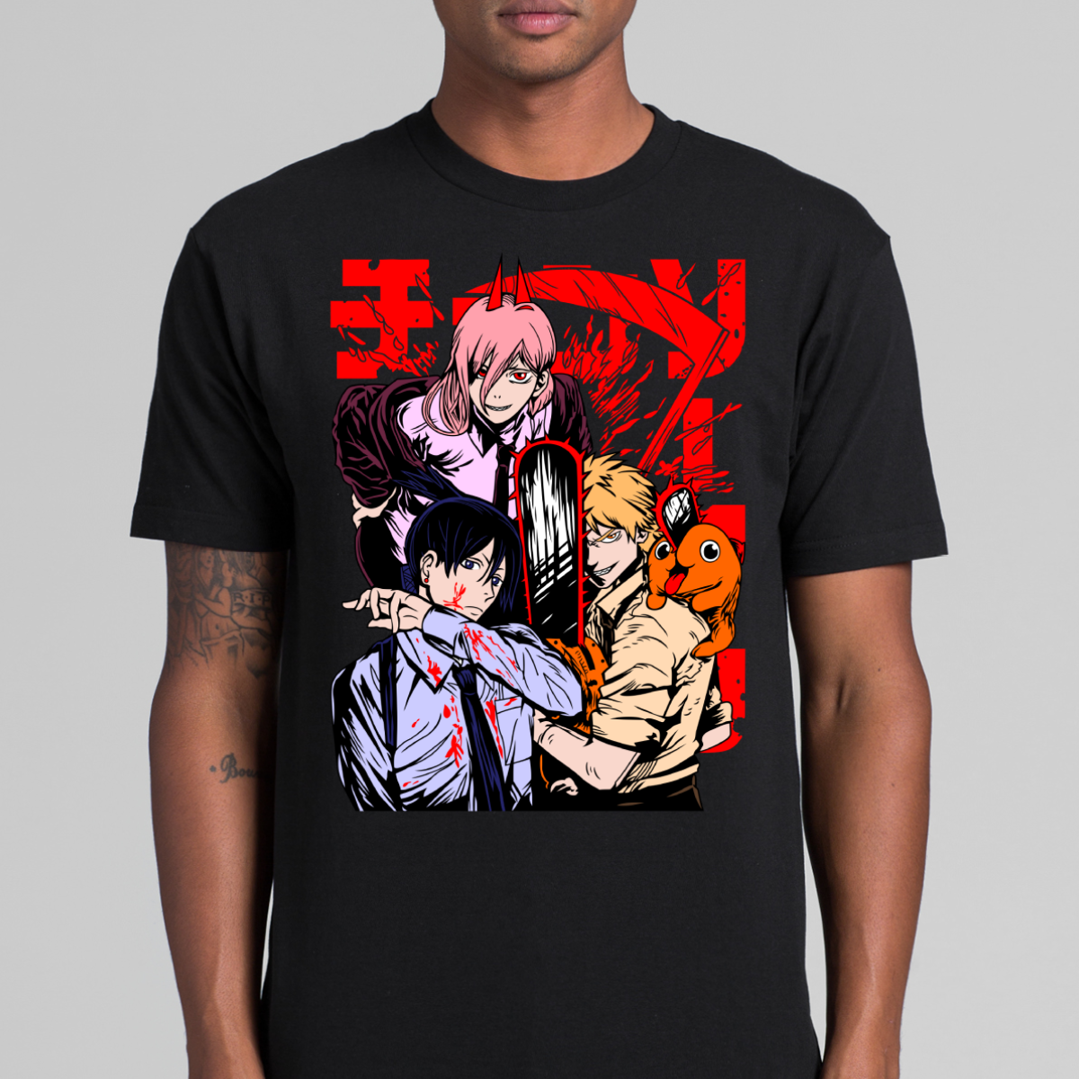 Chainsaw Man V17 T-shirt Japanese anime Tee