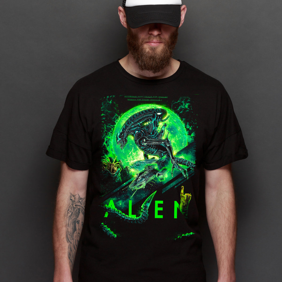Alien V3 T-Shirt Sci-Fi Movie Tee