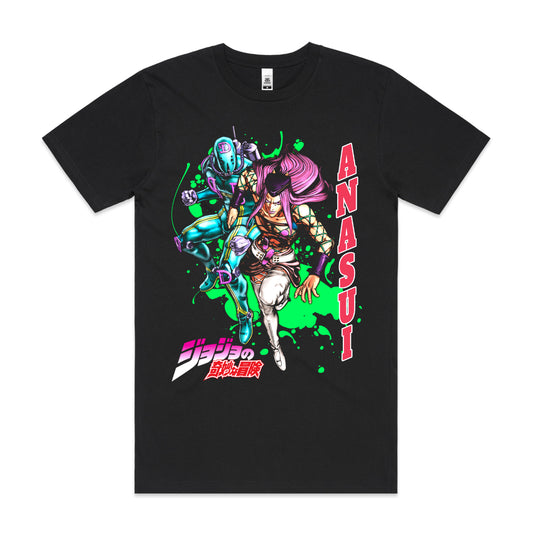 Jojo's Bizarre Adventure V12 T-shirt Japanese anime Tee