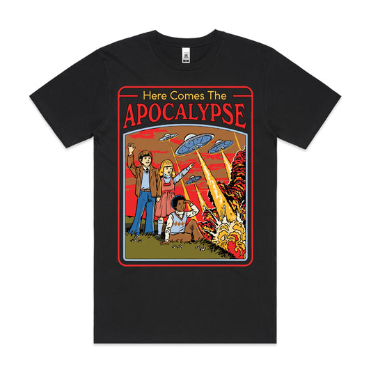 Here Comes The Apocalypse T-shirt Cartoon Tee