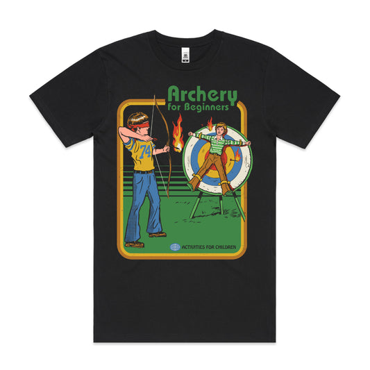 Archery For Beginner T-shirt Cartoon Tee