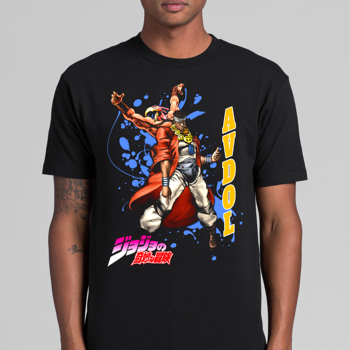 Jojo's Bizarre Adventure V14 T-shirt Japanese anime Tee