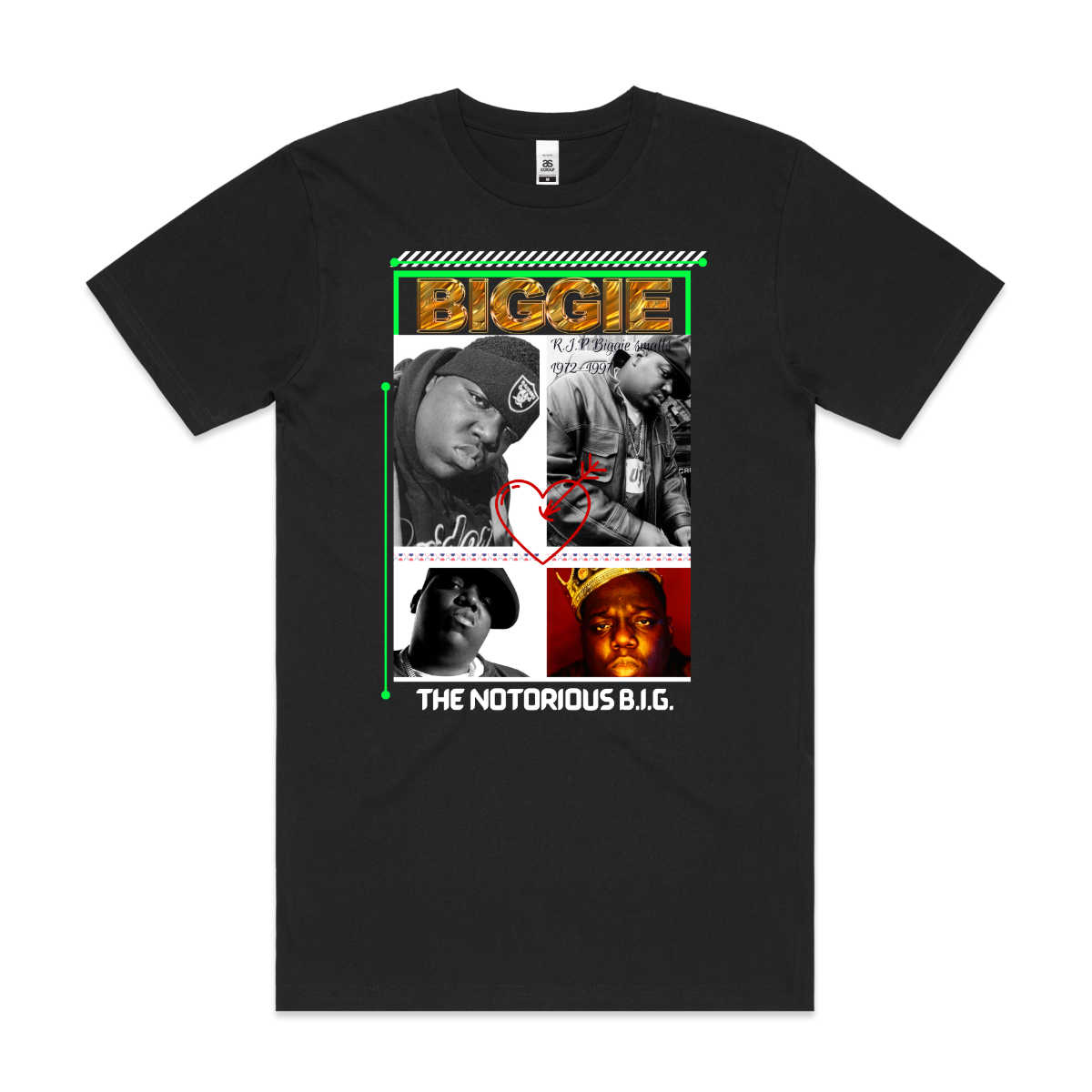 The Notorious B.I.G. V6 T-Shirt Rapper Family Fan Music