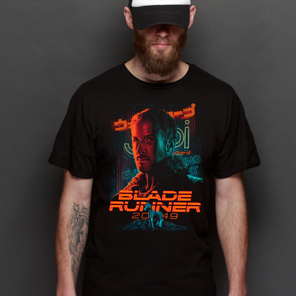 Blade Runner 2049 Movie T-Shirt Cotton Block Tee