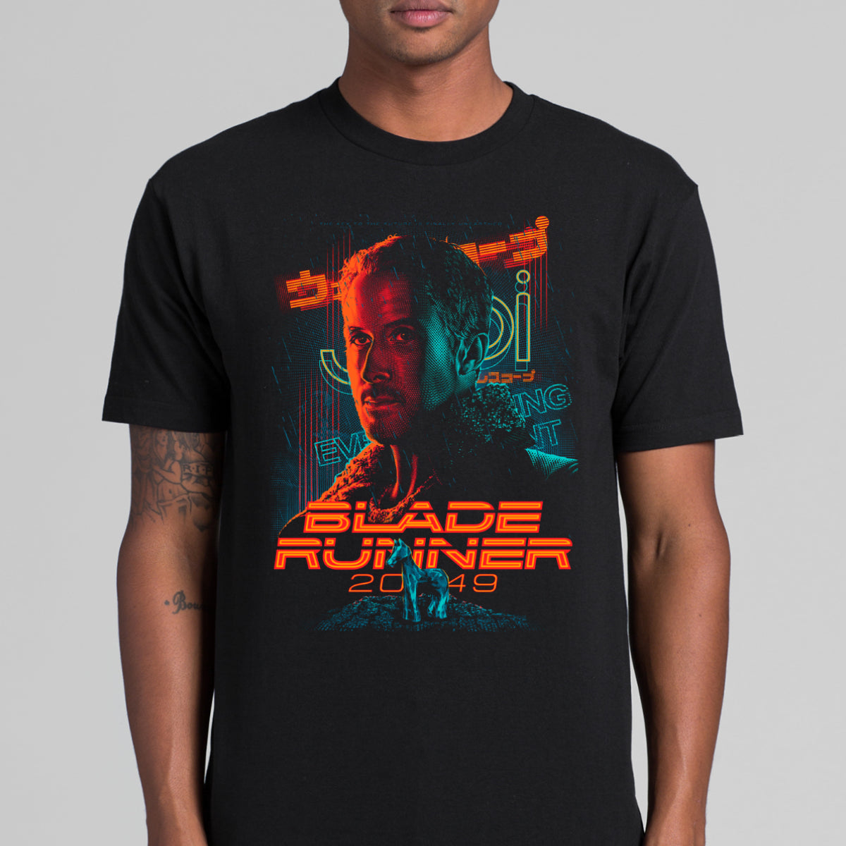Blade Runner 2049 Movie T-Shirt Cotton Block Tee