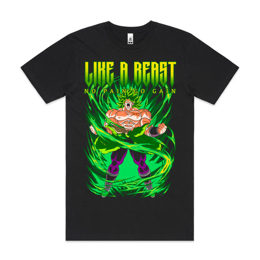 Dragon Ball Z Broly V4 T-Shirt Japanese Anime Tee