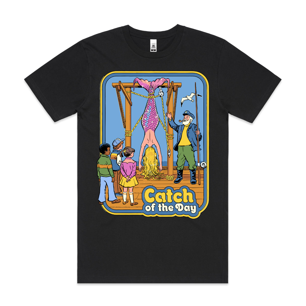 Catch Of The Day T-shirt Cartoon Tee