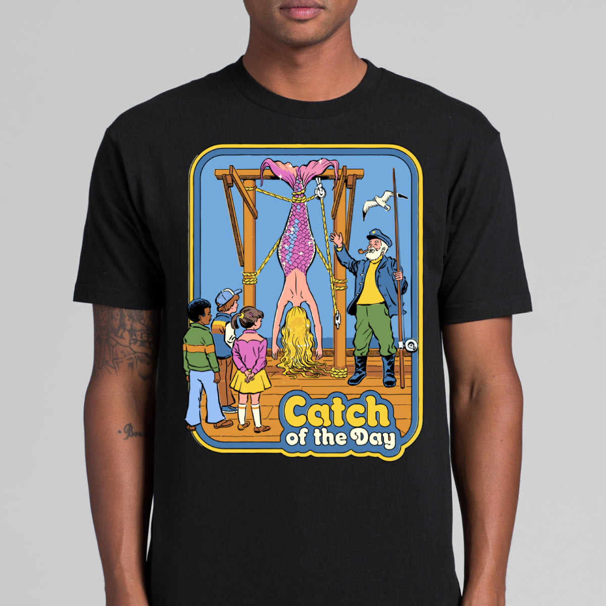 Catch Of The Day T-shirt Cartoon Tee