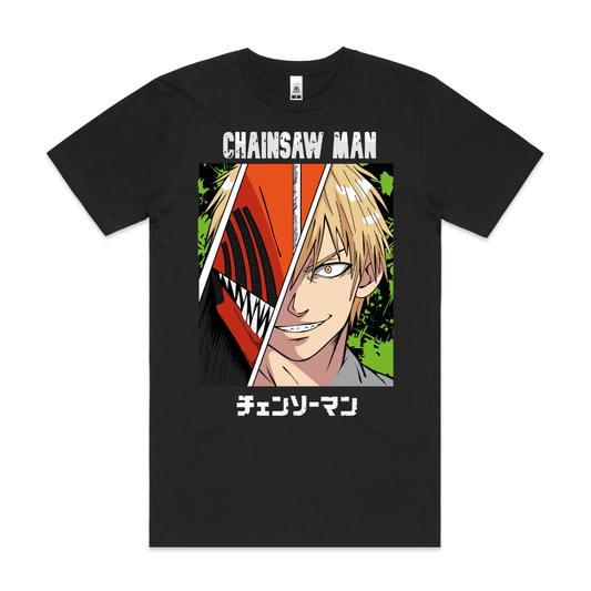 Chainsaw Man Denji Ver6 T-shirt Japanese Anime Tee