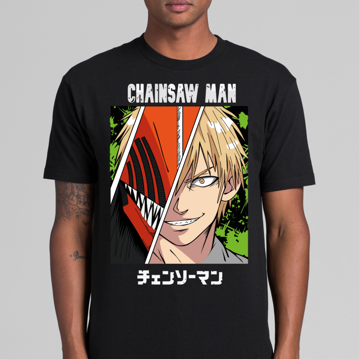 Chainsaw Man Denji Ver6 T-shirt Japanese Anime Tee