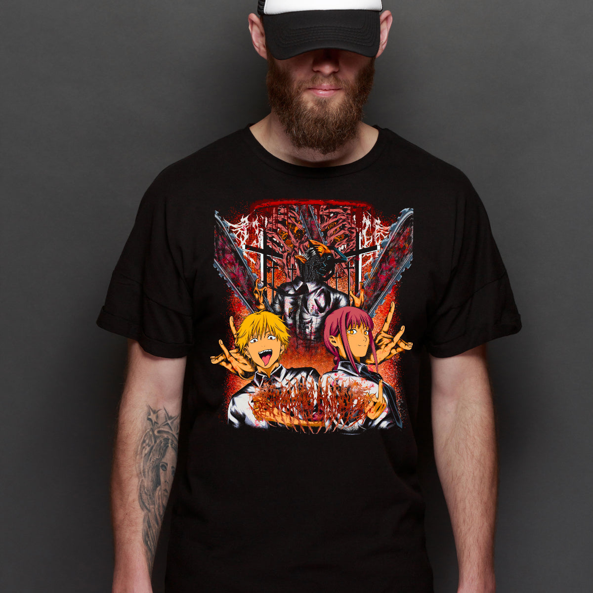 Chainsaw Man V15 T-shirt Japanese anime Tee