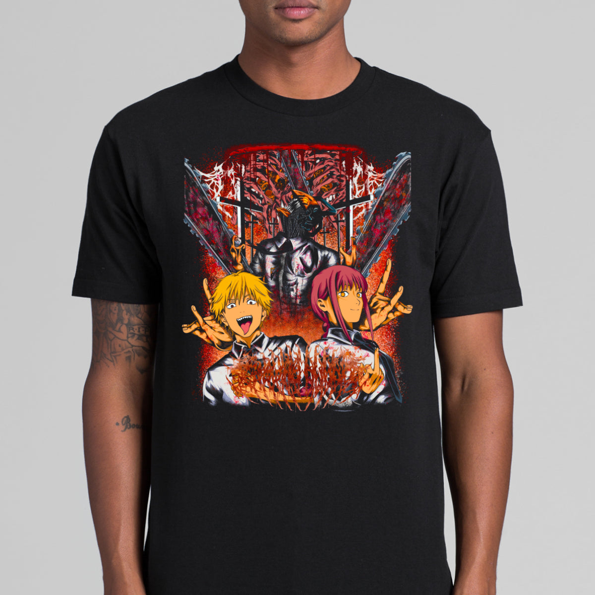 Chainsaw Man V15 T-shirt Japanese anime Tee
