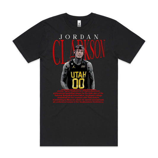 Jordan Clarkson V8 NBA T-Shirt Sport Athlete Family Tee