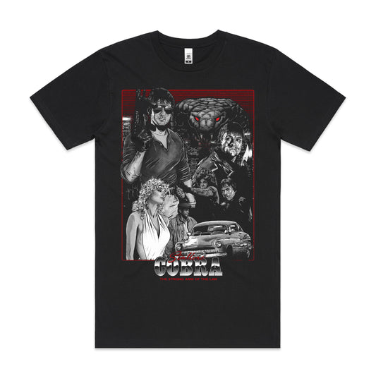 Cobra Movie T-Shirt Cotton Block Tee