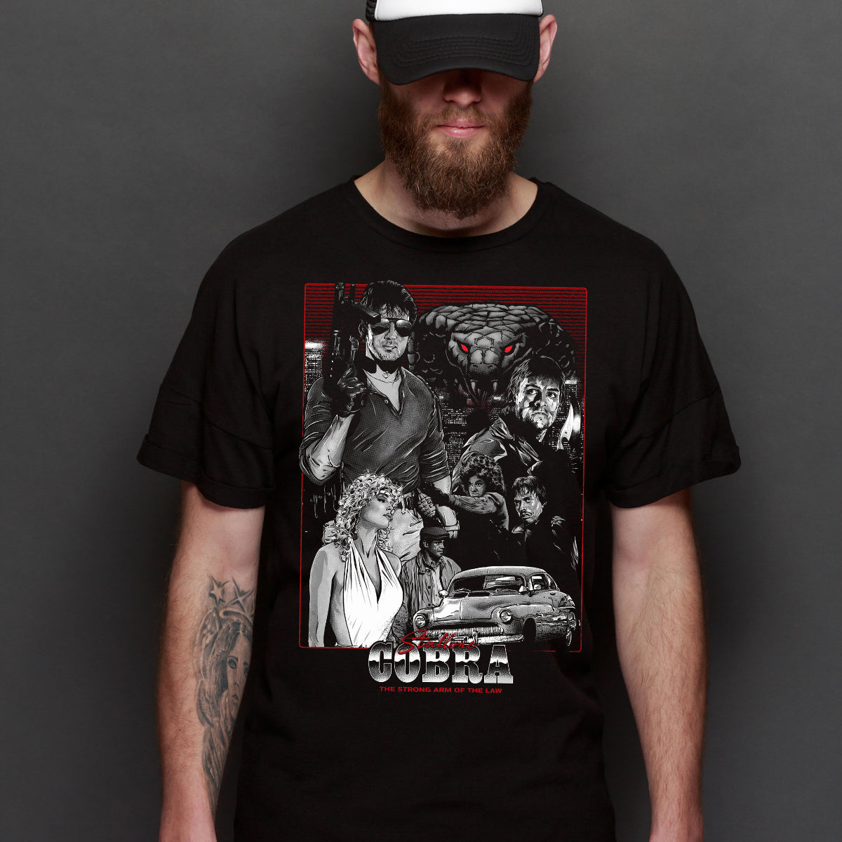 Cobra Movie T-Shirt Cotton Block Tee