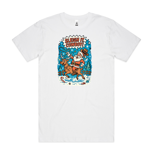 Santa Claus Christmas V3 T-Shirt Cartoon Tee