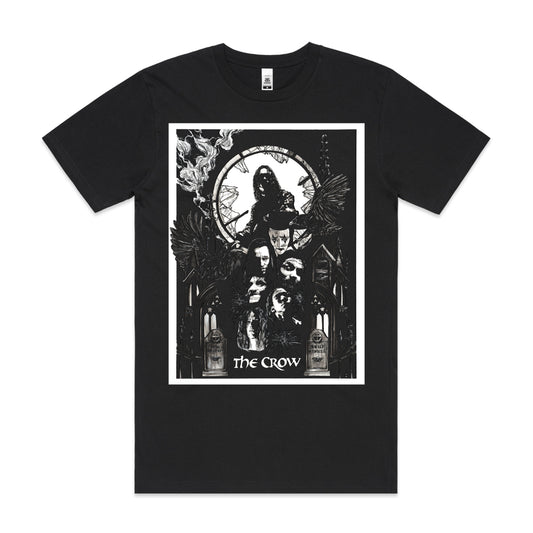 The Crow Movie T-Shirt Cotton Block Tee