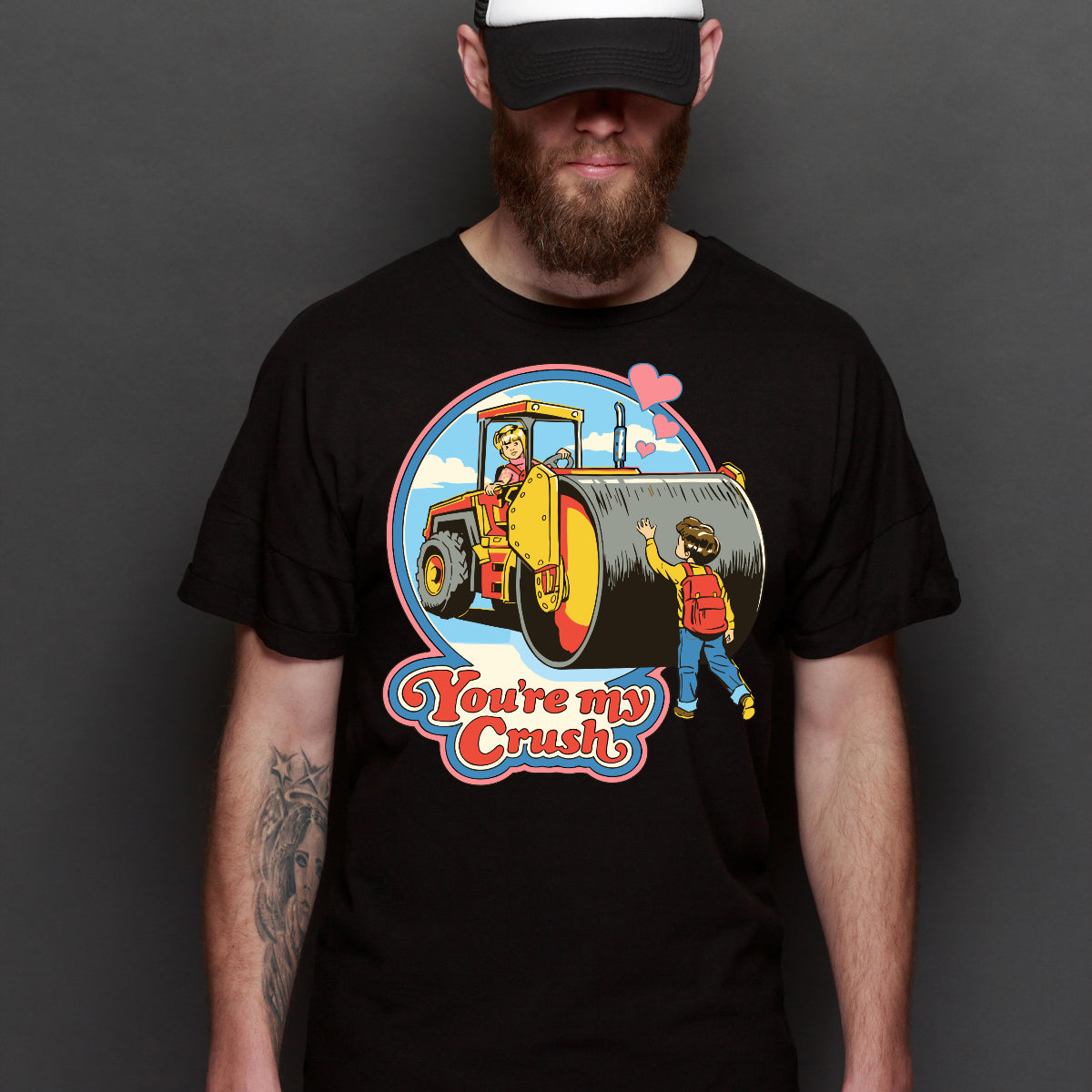 You're My Crush T-shirt Cartoon Tee