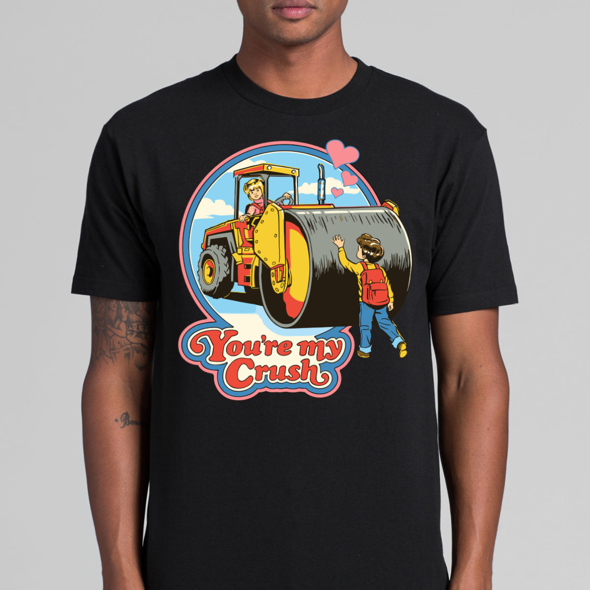 You're My Crush T-shirt Cartoon Tee