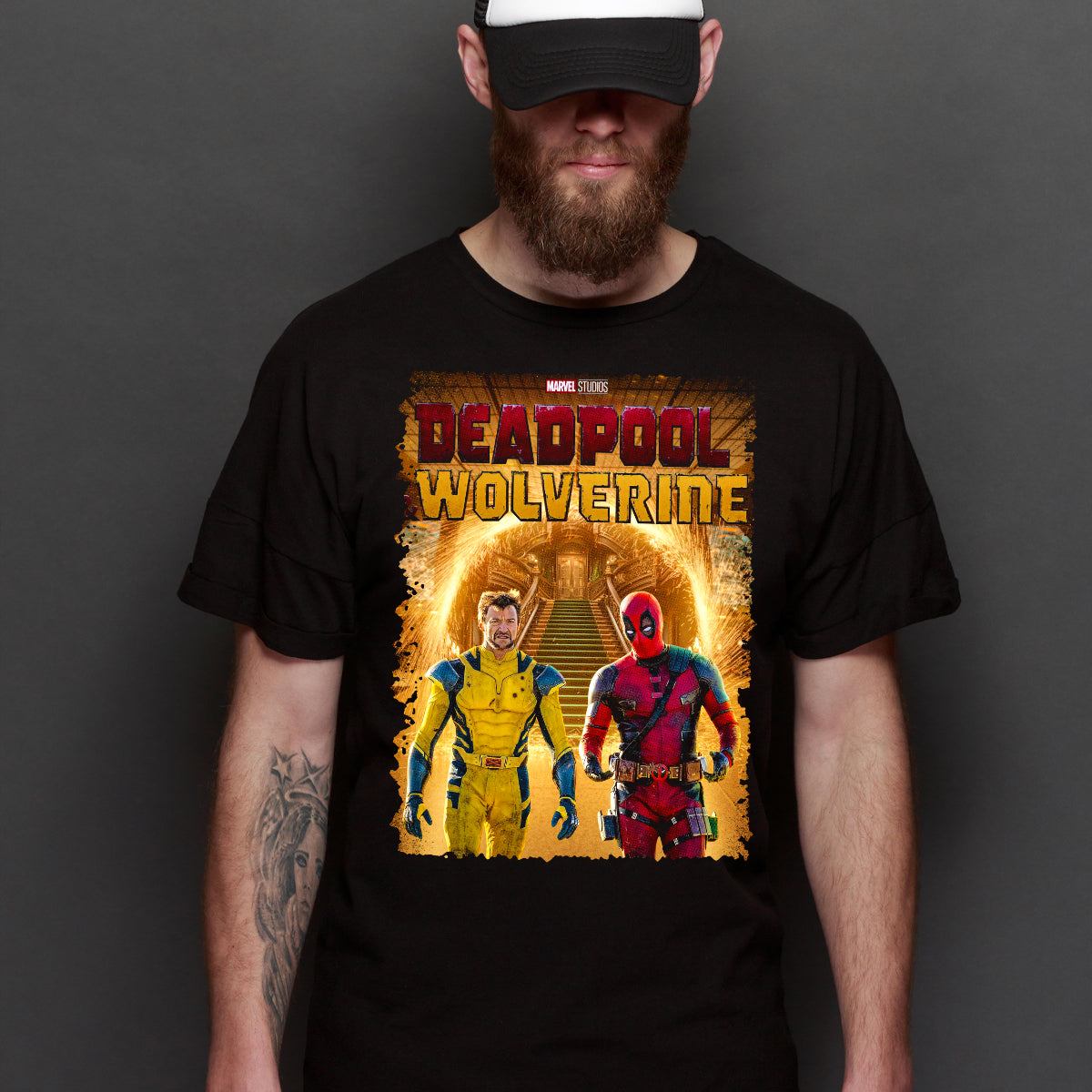 Deadpool & Wolverine V3 T-shirt Marvel Tee