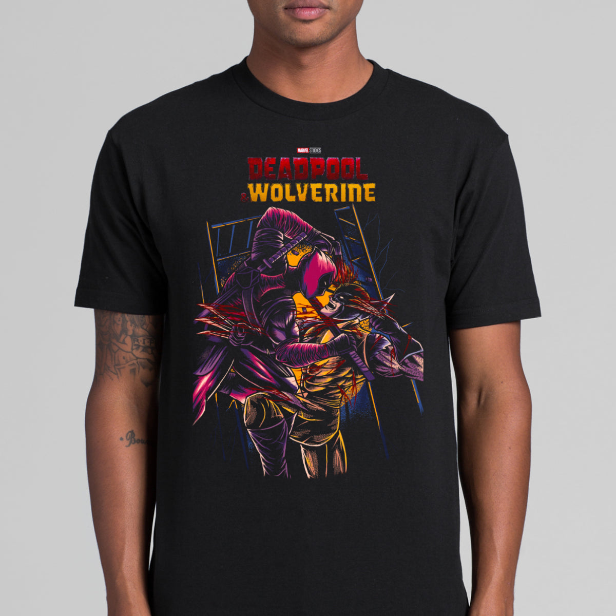 Deadpool & Wolverine V4 T-shirt Marvel Tee