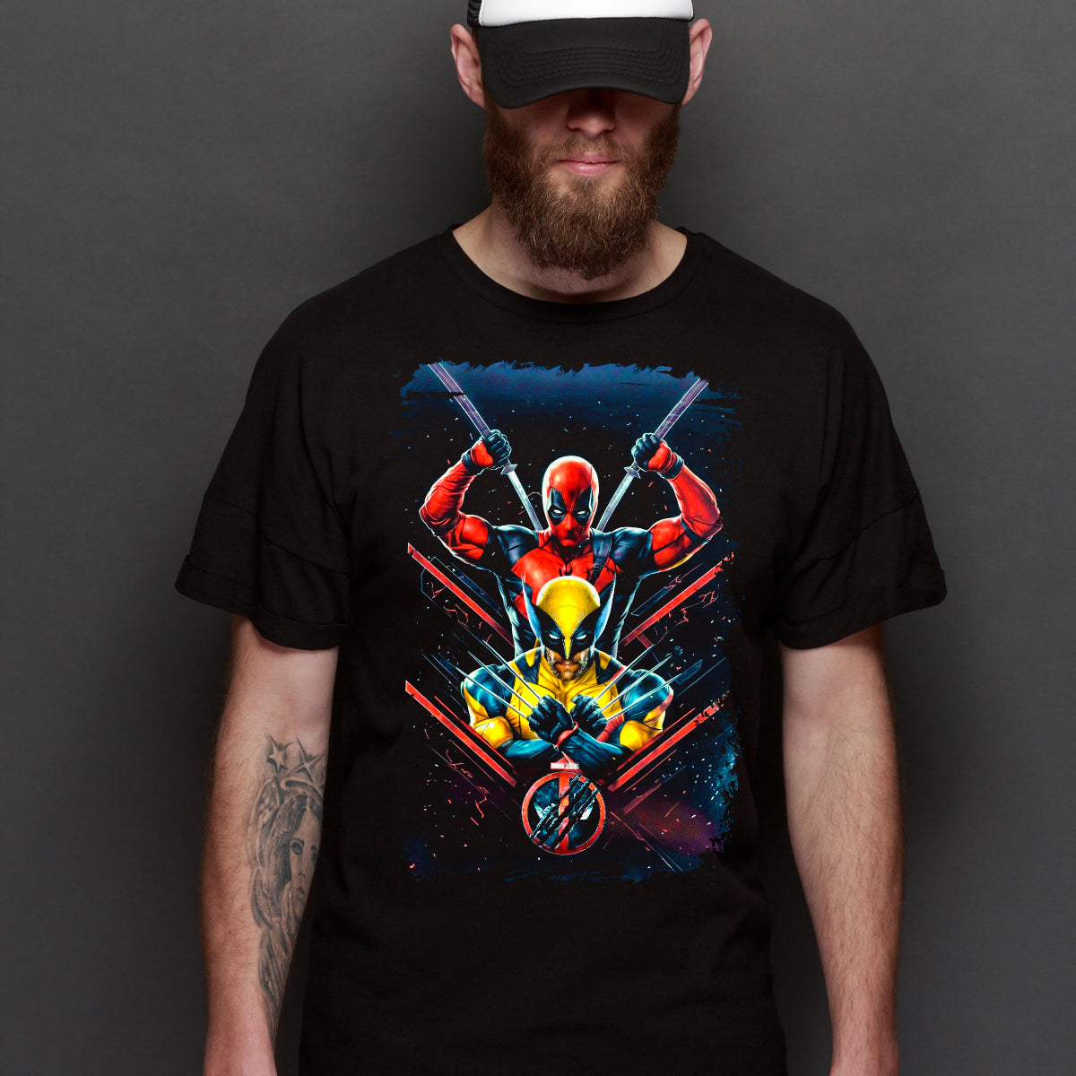 Deadpool & Wolverine V5 T-shirt Marvel Tee
