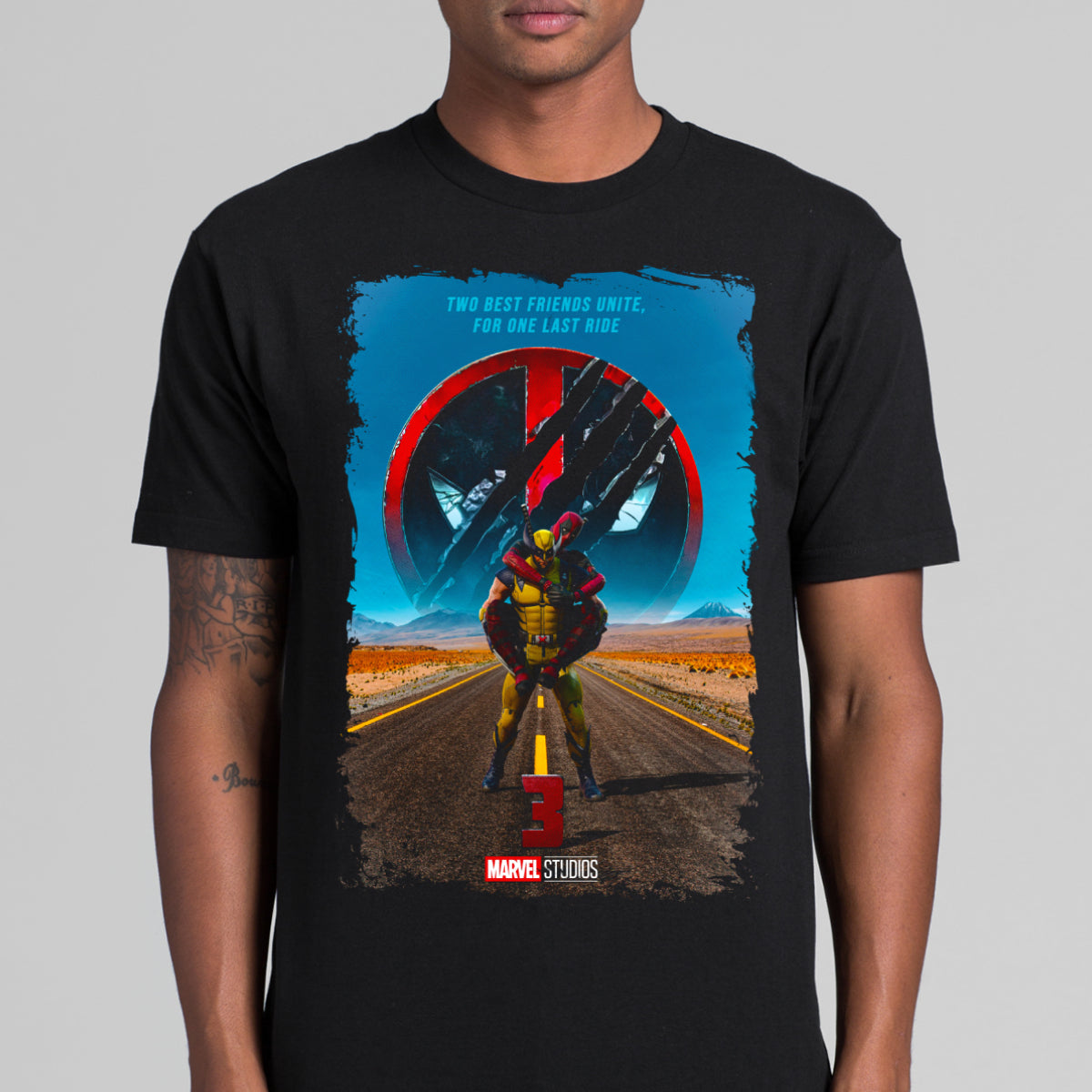 Deadpool & Wolverine V8 T-shirt Marvel Tee