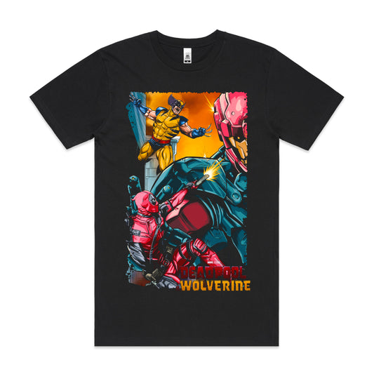 Deadpool & Wolverine V9 T-shirt Marvel Tee