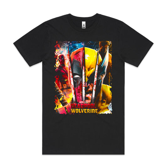 Deadpool & Wolverine T-shirt Marvel Tee