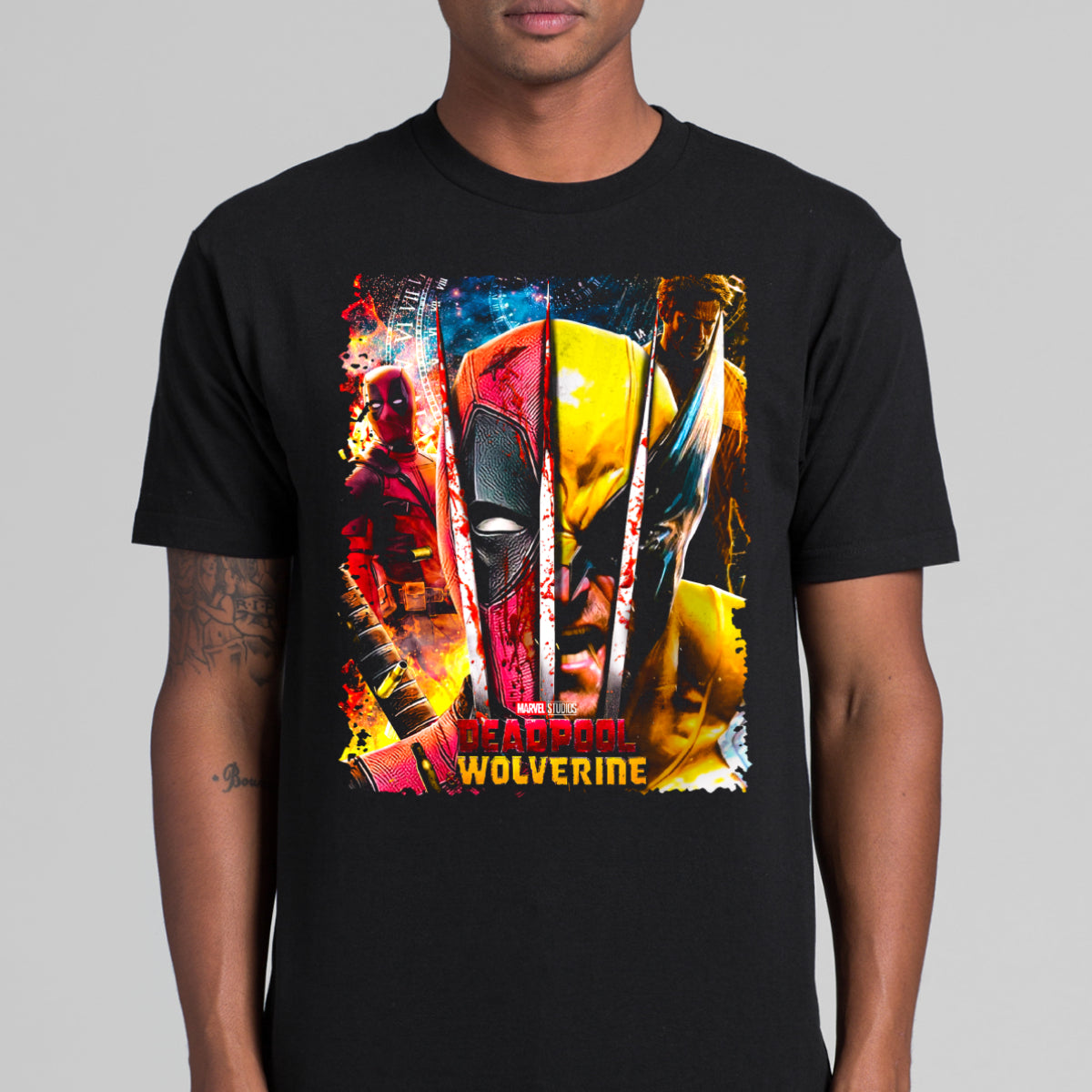 Deadpool & Wolverine T-shirt Marvel Tee