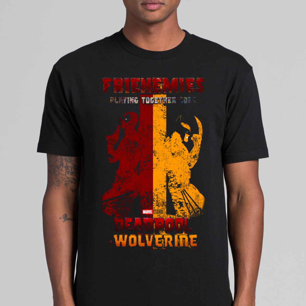 Deadpool & Wolverine V2 T-shirt Marvel Tee