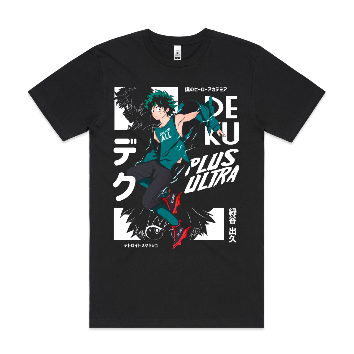 My Hero Academia Izuku Midoriya V13 T-shirt Japanese Anime Tee