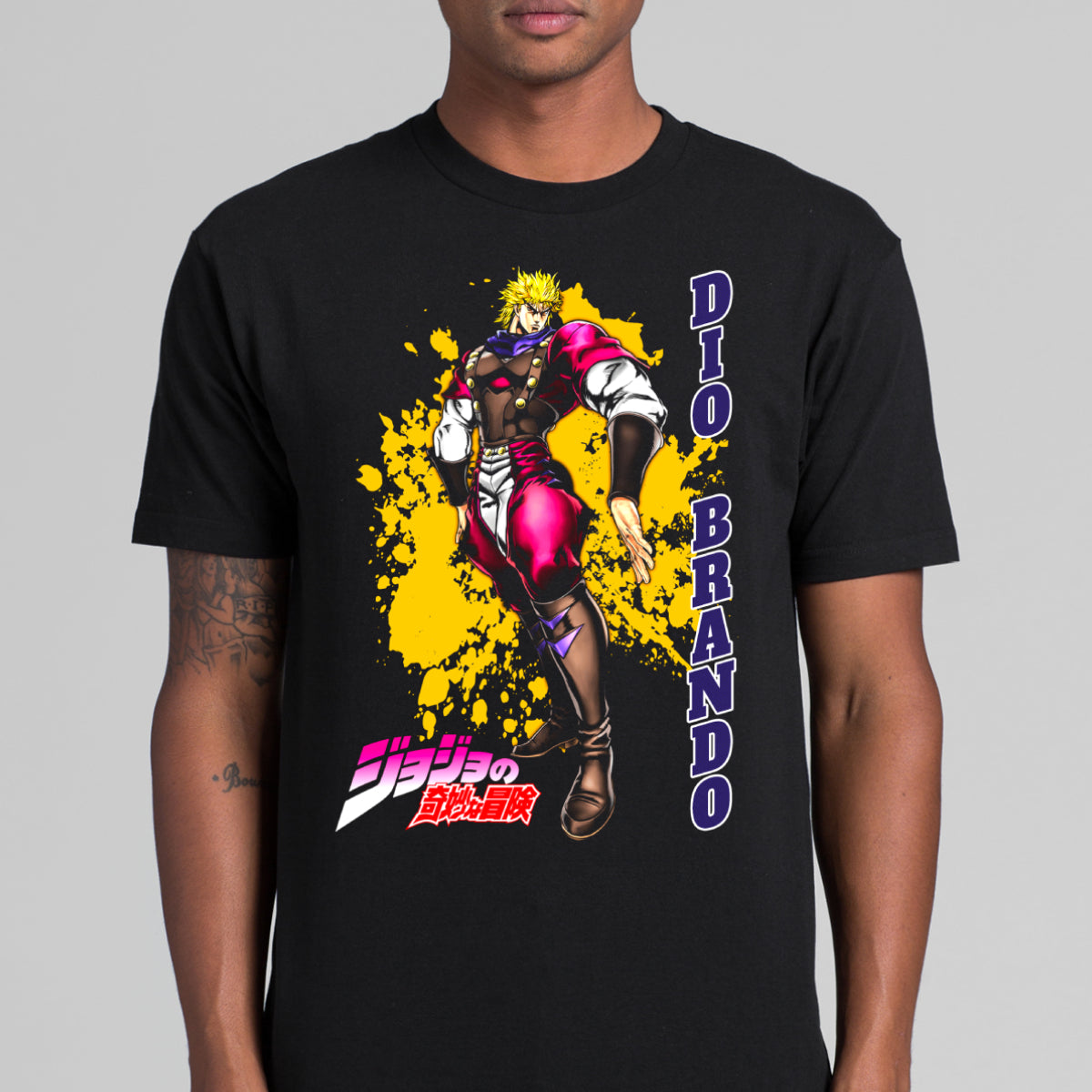 Jojo's Bizarre Adventure V15 T-shirt Japanese anime Tee