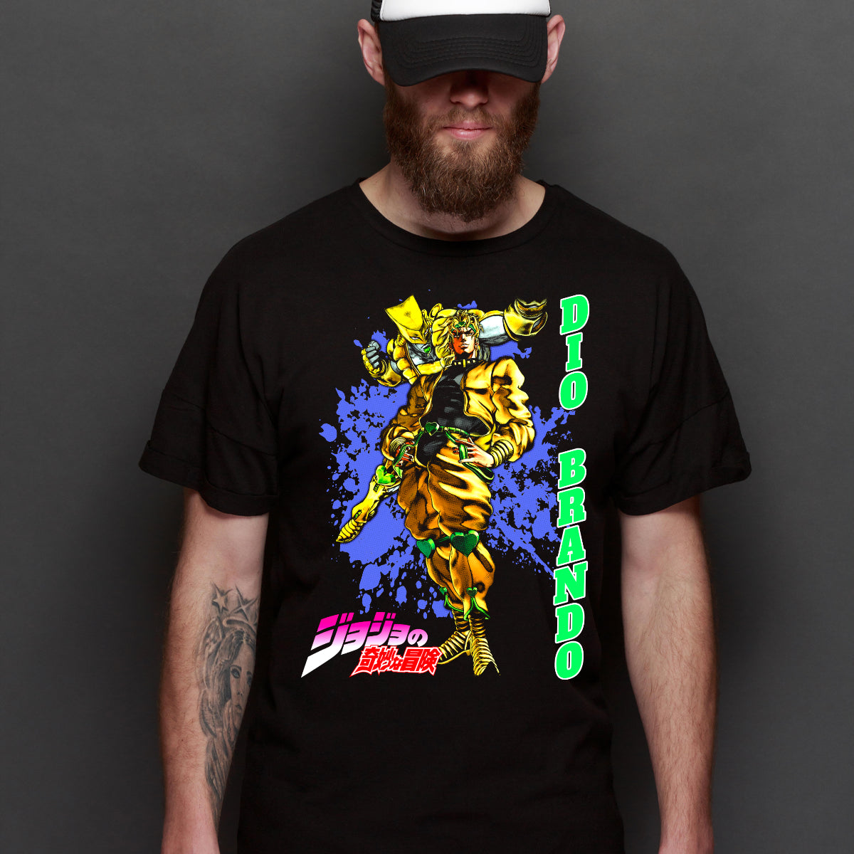 Jojo's Bizarre Adventure V16 T-shirt Japanese anime Tee