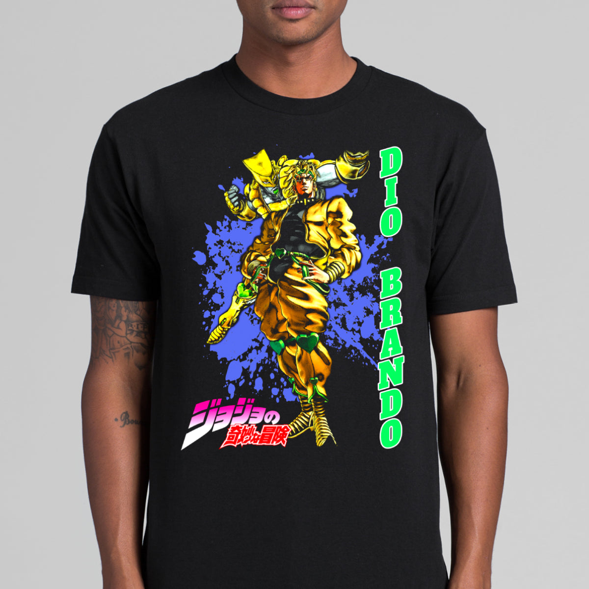 Jojo's Bizarre Adventure V16 T-shirt Japanese anime Tee