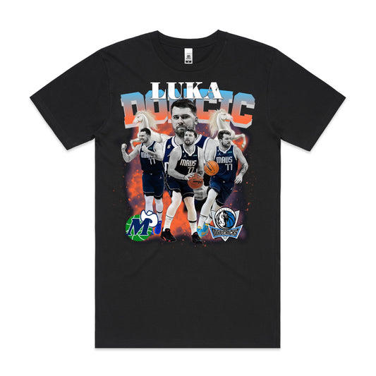 Luka Doncic NBA V2 T-Shirt Sport Athlete Family Tee