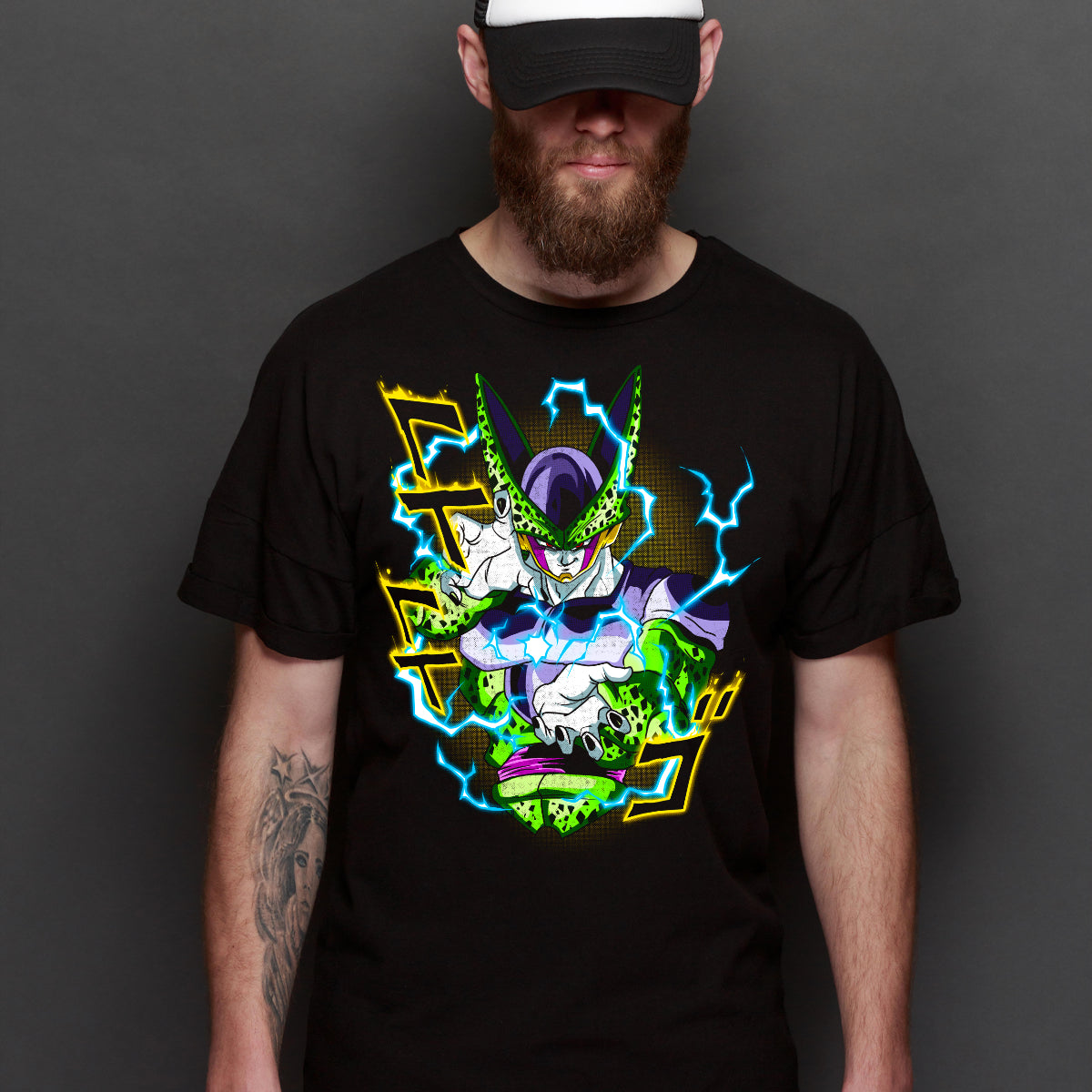 Dragon Ball Z Cell V2 T-Shirt Japanese Anime Tee