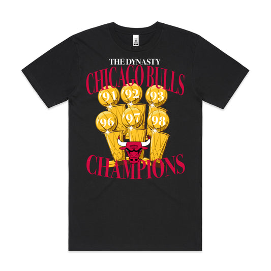 Chicago Bulls NBA V3 T-Shirt Sport Athlete Family Tee