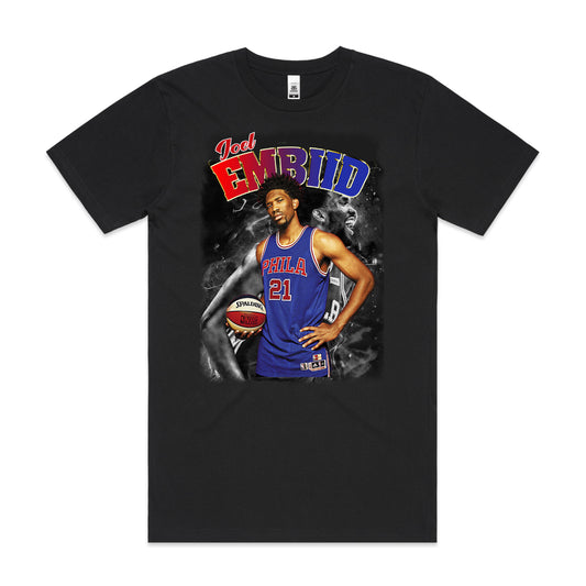 Joel Embiid NBA V2 T-Shirt Sport Athlete Family Tee