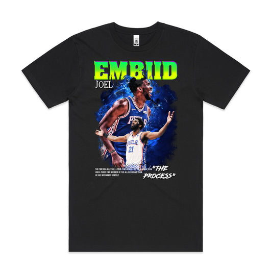 Joel Embiid NBA V6 T-Shirt Sport Athlete Family Tee