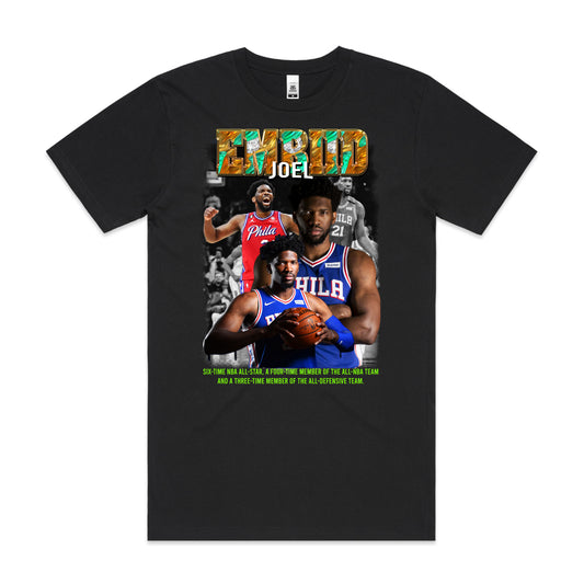 Joel Embiid NBA V9 T-Shirt Sport Athlete Family Tee