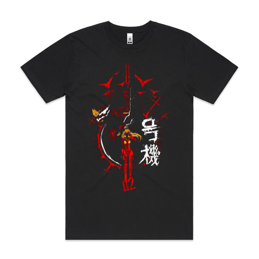 Neon Genesis Evangelion Unit-01 V8 T-Shirt Japanese Anime Tee